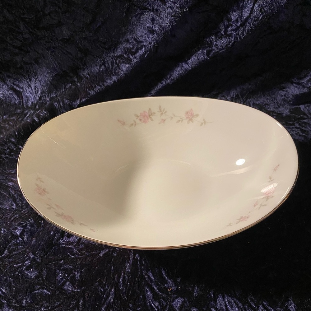 Noritake China Bellemead 6314 10" Oval Serving Bowl PERFECT!!